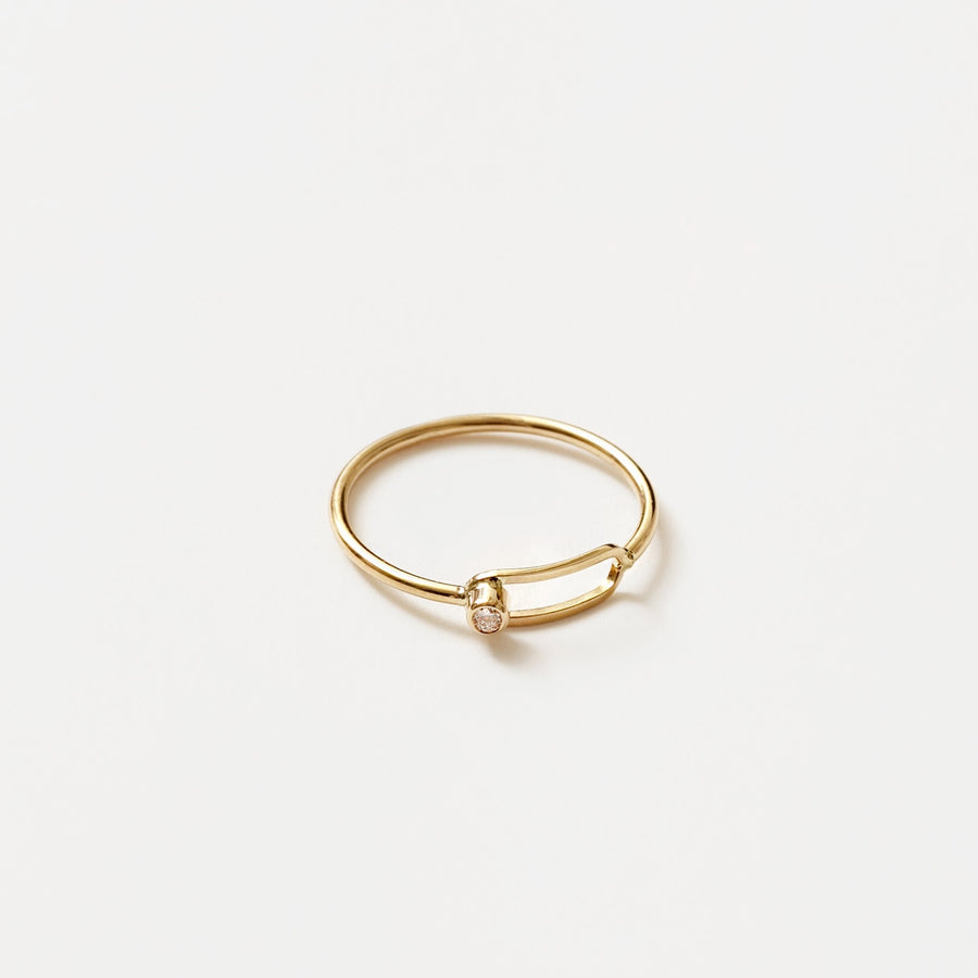 Cadine Yucca Ring - 14kt Solid Gold