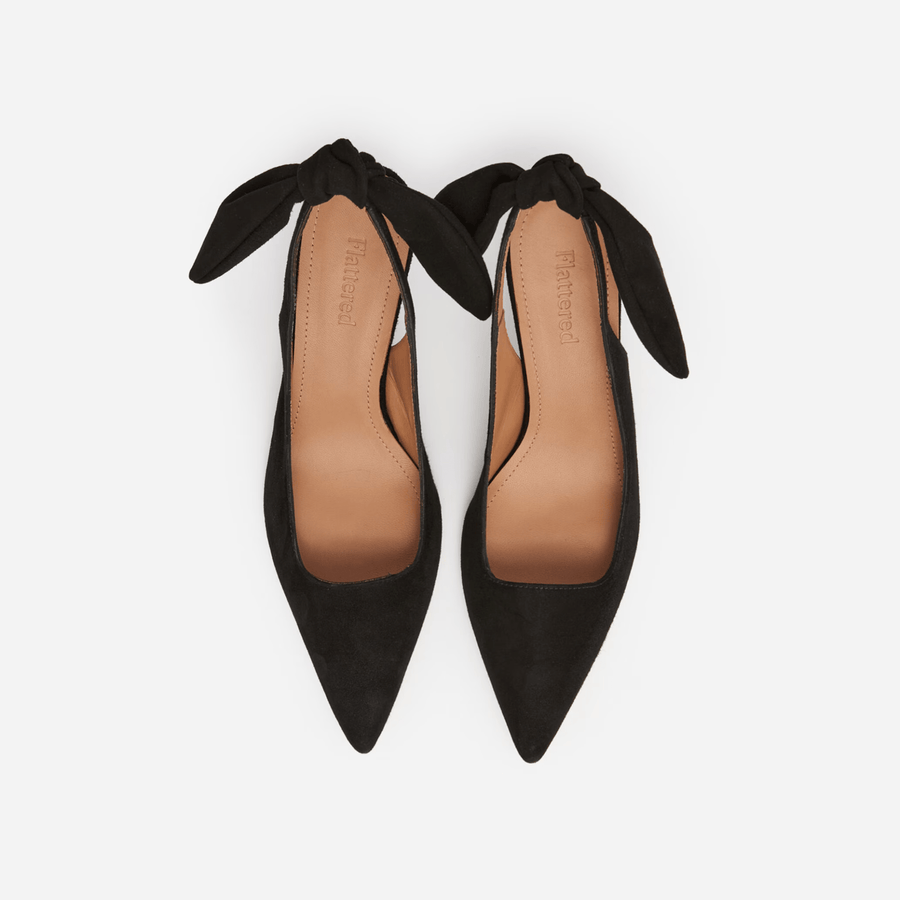 Franchesca Heels Black Suede