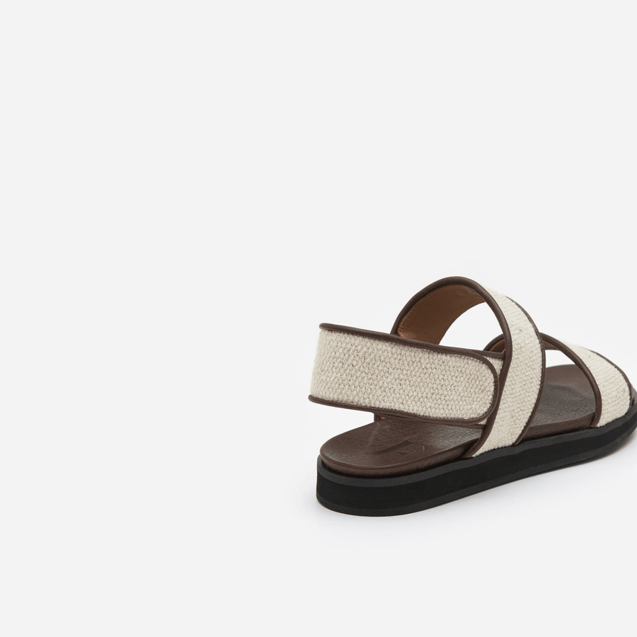 Flattered Shoe Lynn Sandal - Crème