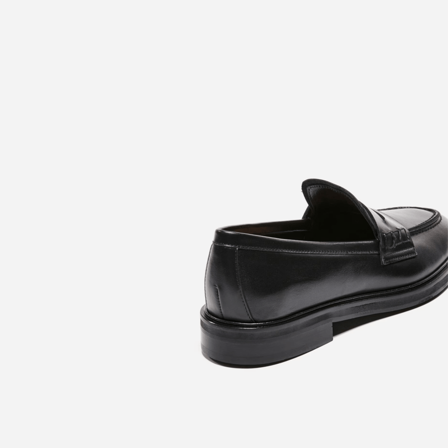 Flattered Shoe Sara Loafer - Black Leather