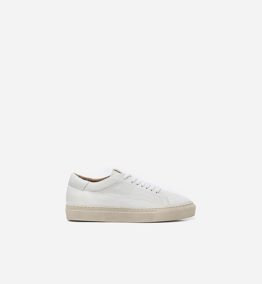 Flattered Shoe Stockholm Sneaker - White Leather