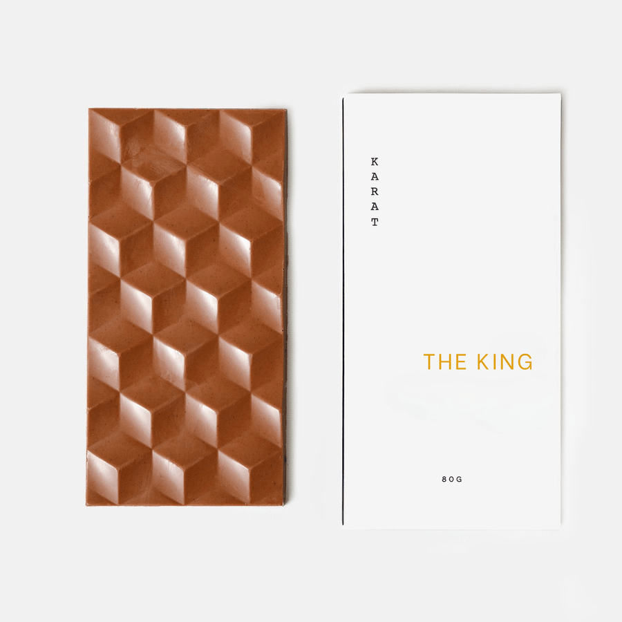 Karat Chocolate The King Chocolate Bar - 36% Double Fermented Milk