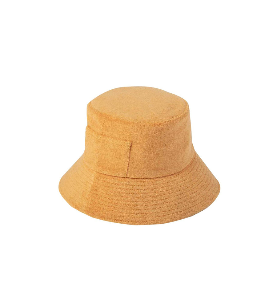 Lack of Color Accessories Wave Bucket Hat - Tangerine Terry