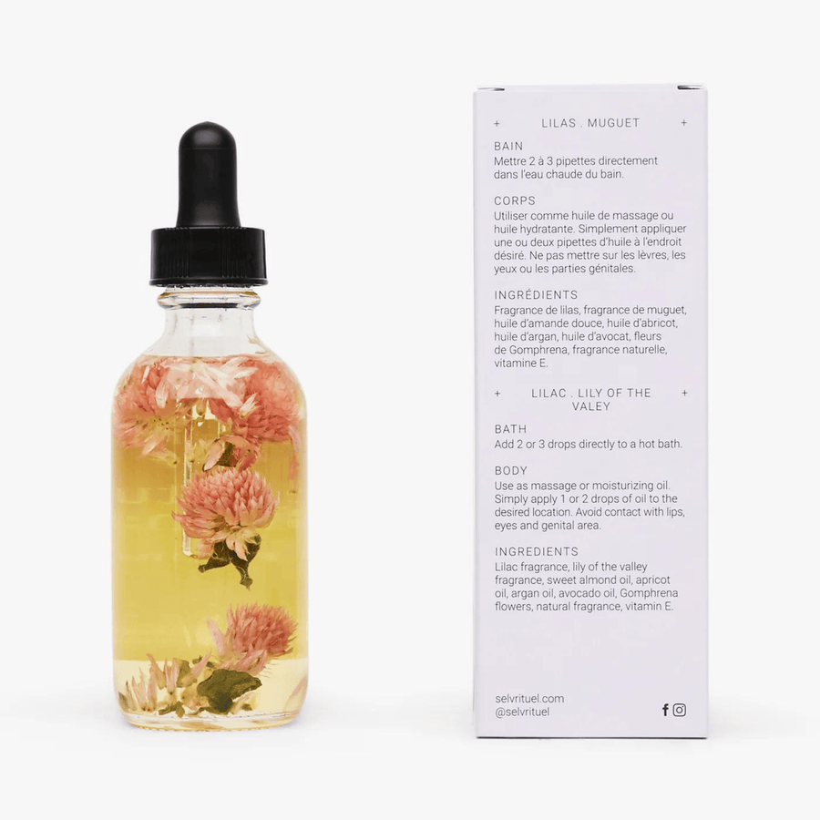 Selv Bath and Body Botanical Bath and Body Oil - Rituel Blomst