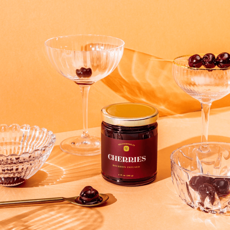 Yes Cocktail Co. Cocktail Cherries (Bourbon Infused)