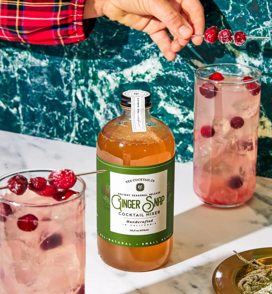 Yes Cocktail Co. Cocktail Mixes Ginger Snap Cocktail Mixer